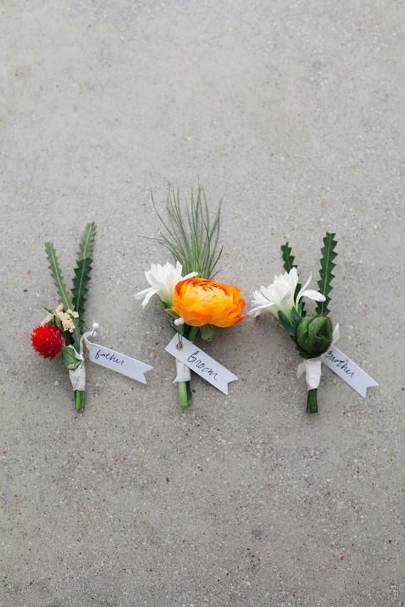 orange boutonniÃ¨re Inspiration