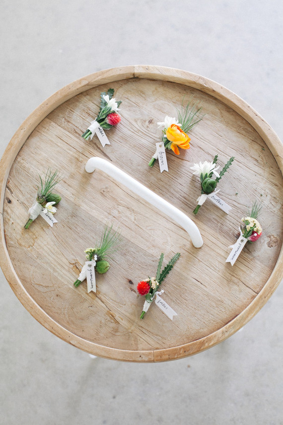 summer boutonniÃ¨res