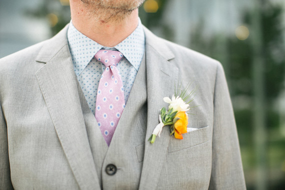 groom's boutonniere Inspiration