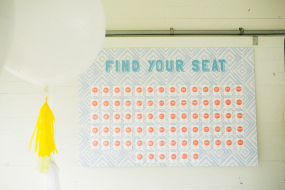 modern seating chart