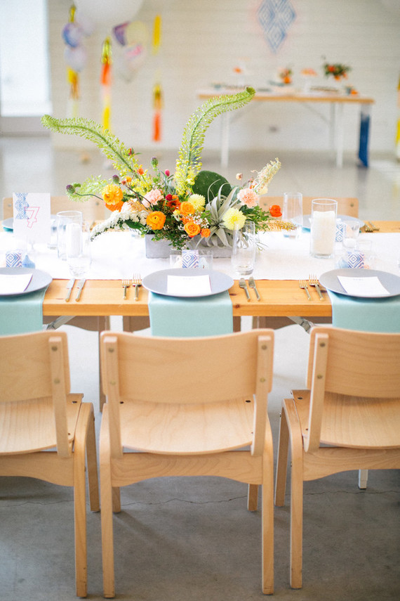 modern tablescape