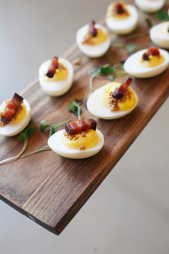 deviled eggs