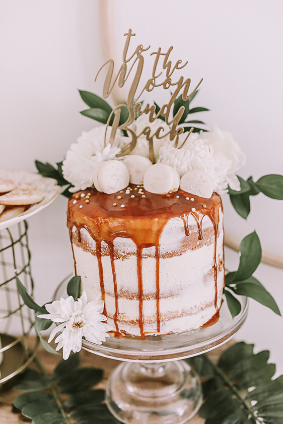 Boho girl's baby shower