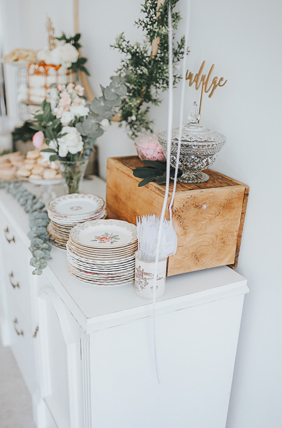 Boho girl's baby shower