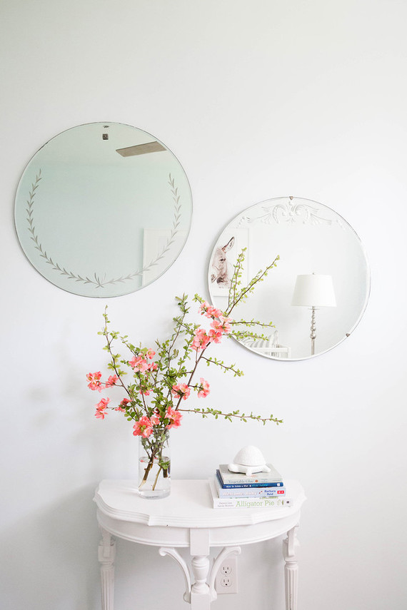 Neutral white nursery design