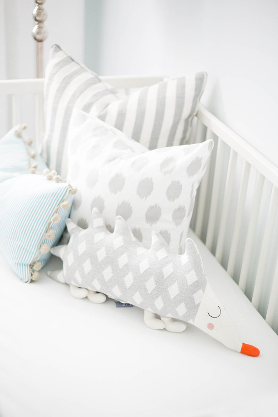 Neutral white nursery design