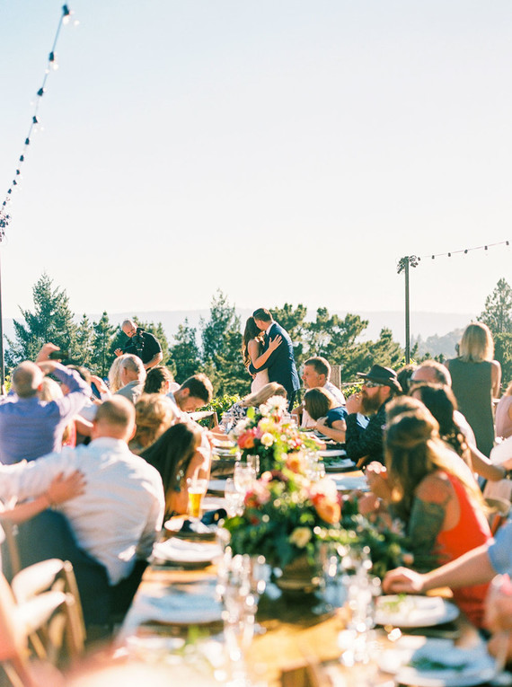 Colorful summer Big Sur wedding at Redwood Ridge Estate