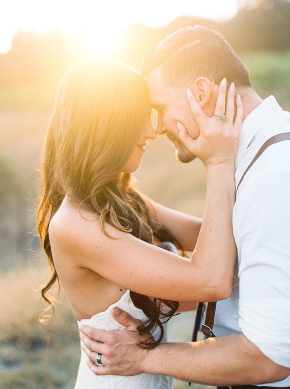 Colorful summer Big Sur wedding at Redwood Ridge Estate Inspiration