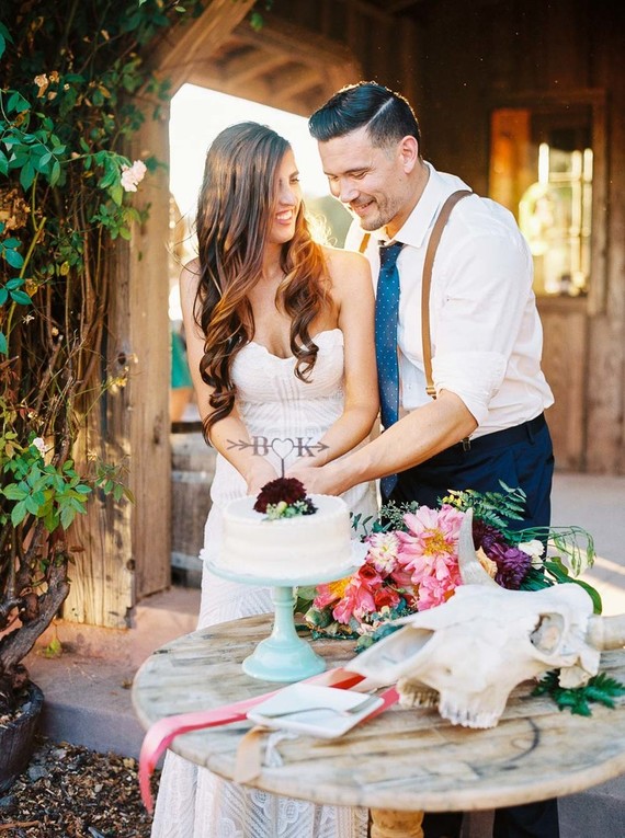 Colorful summer Big Sur wedding at Redwood Ridge Estate Inspiration