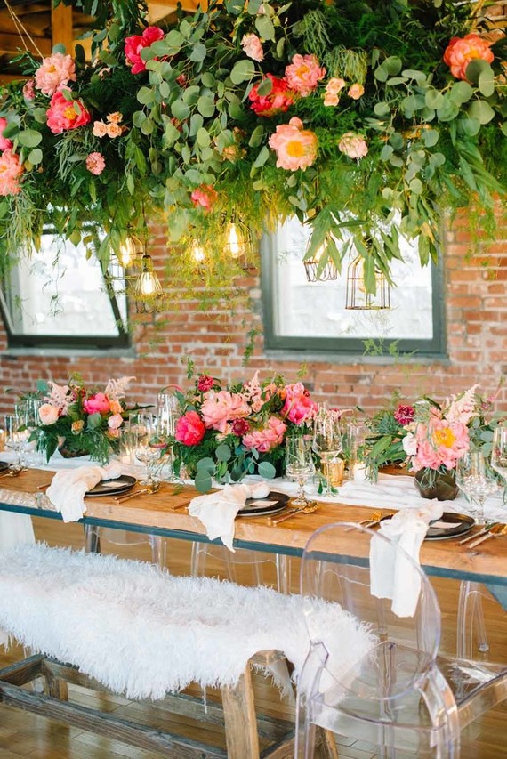 coral peony wedding ideas