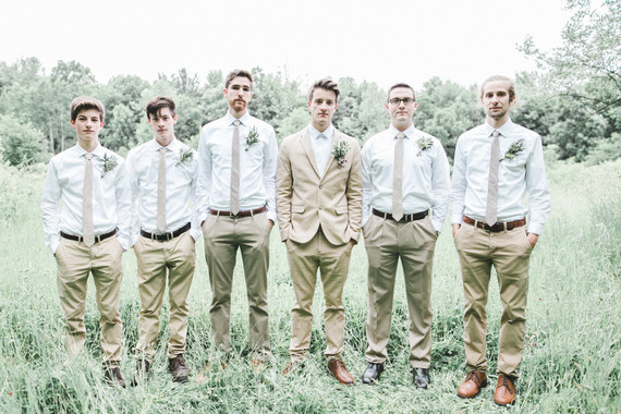 Earthy summer wedding in Michigan