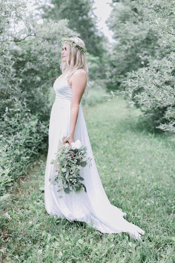 Earthy summer wedding in Michigan