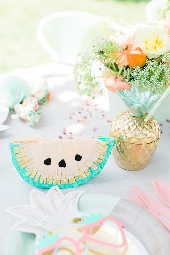 Tutti Frutti tropical second birthday