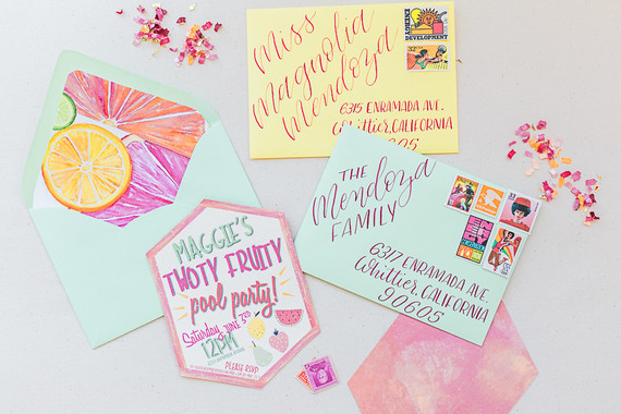 Tutti Frutti tropical second birthday