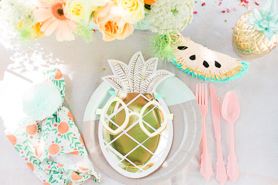 pineapple plate