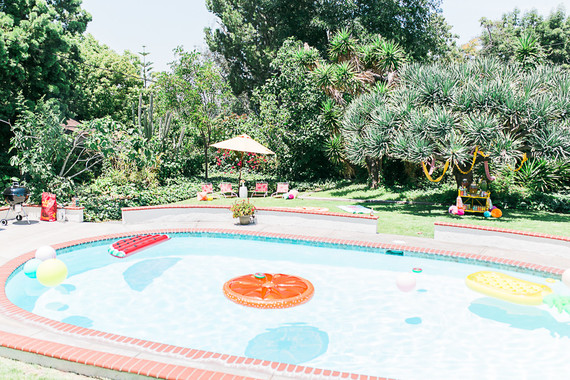 Tutti Frutti tropical second birthday