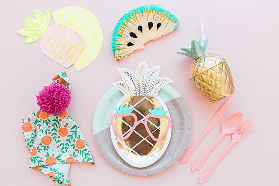 Tutti Frutti tropical second birthday