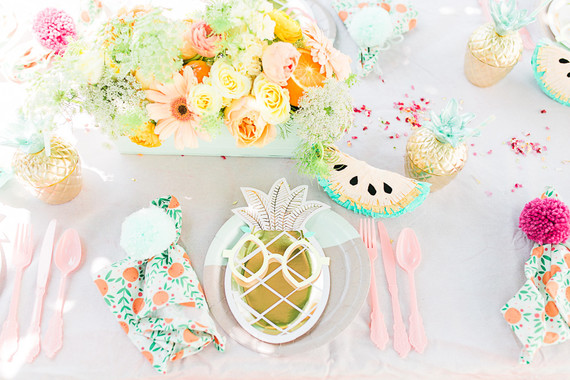 Tutti Frutti tropical second birthday