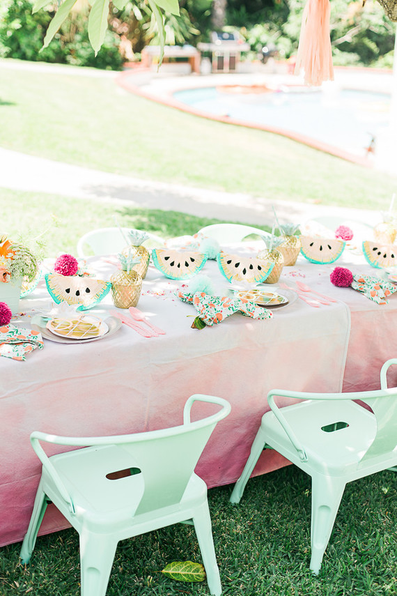 Tutti Frutti tropical second birthday