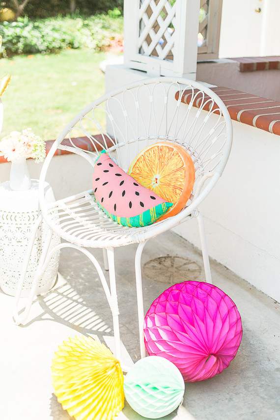 Tutti Frutti tropical second birthday