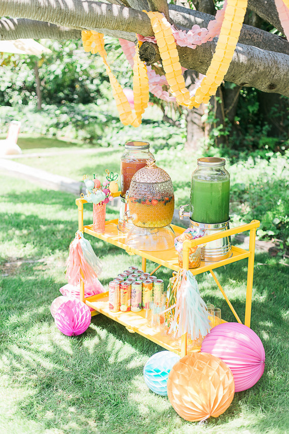 Tutti Frutti tropical second birthday