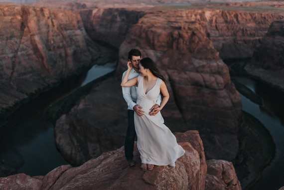 Horseshoe Bend maternity photos