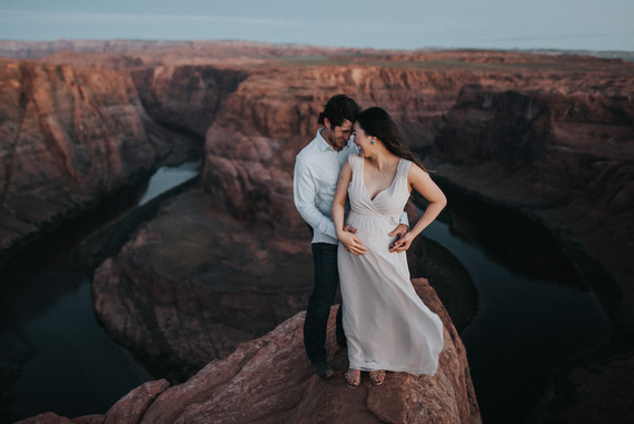 Horseshoe Bend maternity photos