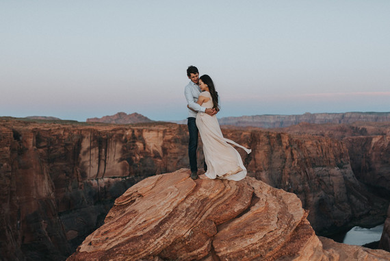 Horseshoe Bend maternity photos