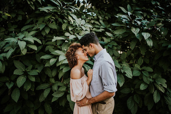 Bok Tower Garden engagement shoot