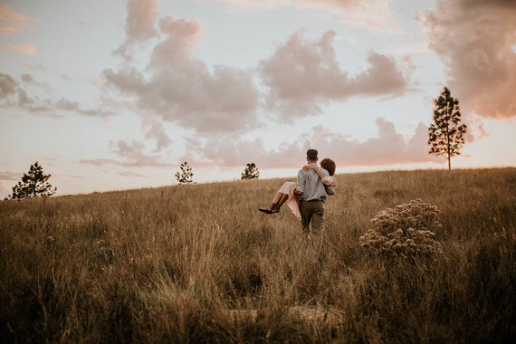 Bok Tower Garden engagement shoot