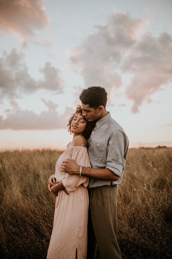 Bok Tower Garden engagement shoot