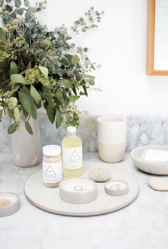 Modern bath essentials