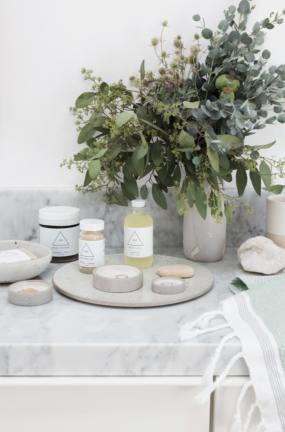 Summer bath essentials giveaway from s/he studio and Coyuchi Inspiration