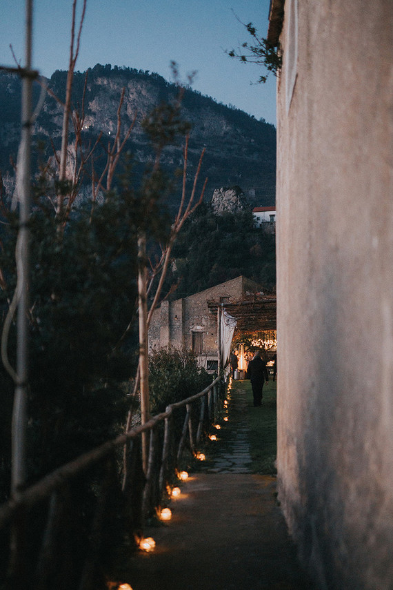 intimate Amalfi Coast elopement in Furore