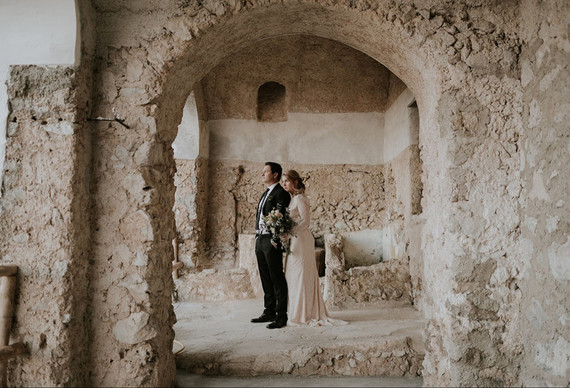 intimate Amalfi Coast elopement in Furore