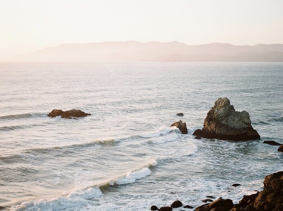 San Francisco ocean sunset