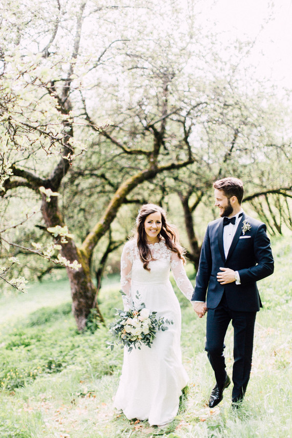 Modern DIY wedding in Oslo