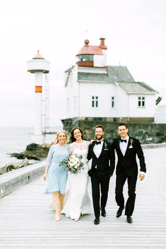 Modern DIY wedding in Oslo