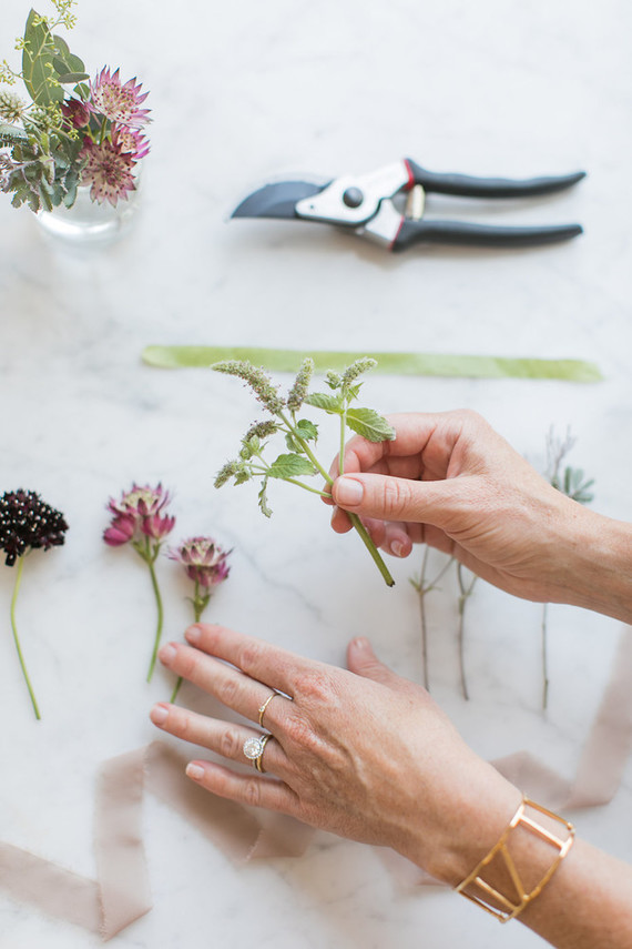 DIY Fall boutonnière