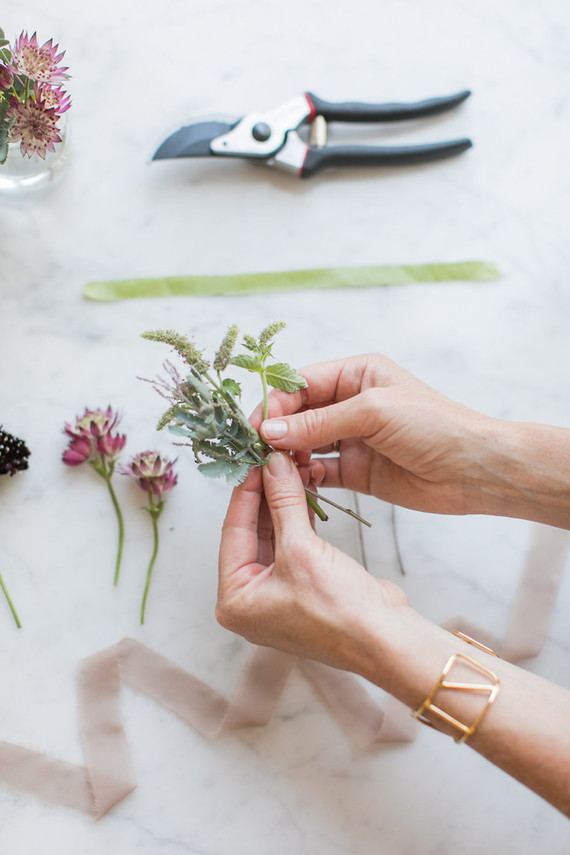 DIY Fall boutonniÃ¨re