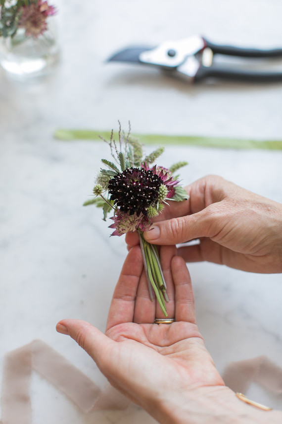 DIY Fall boutonniÃ¨re