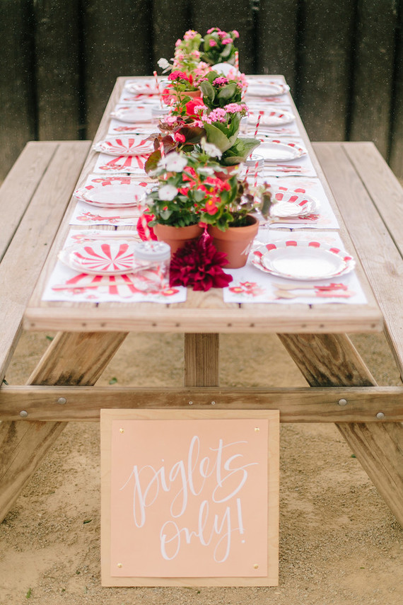 Olivia the Pig second birthday party Inspiration