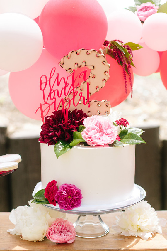 Olivia the Pig second birthday party