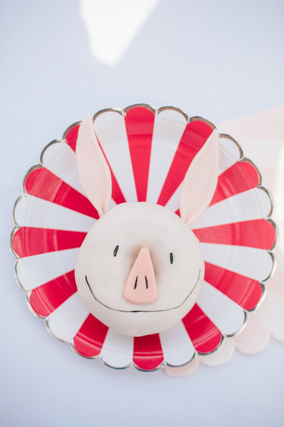 Olivia the Pig second birthday party Inspiration
