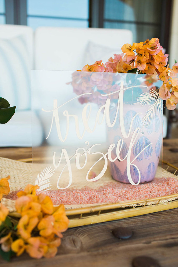 Pool party baby shower