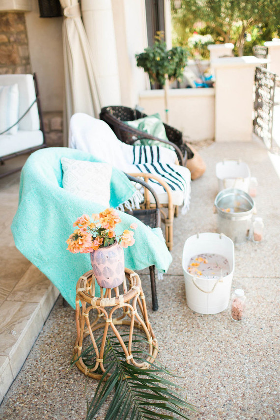 Pool party baby shower