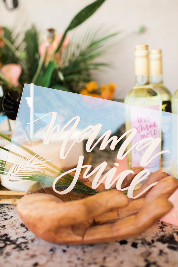 Pool party baby shower