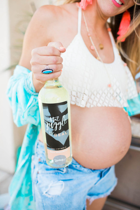 Pool party baby shower