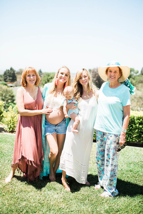 Pool party baby shower