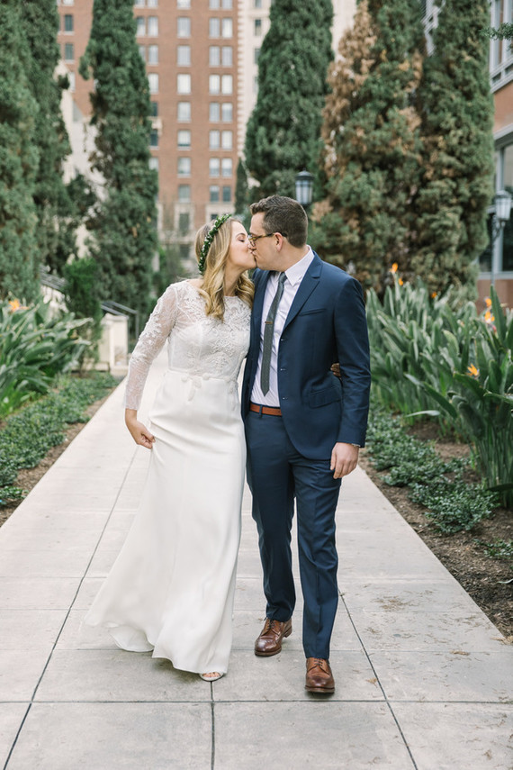 Modern DTLA wedding at the Millwick